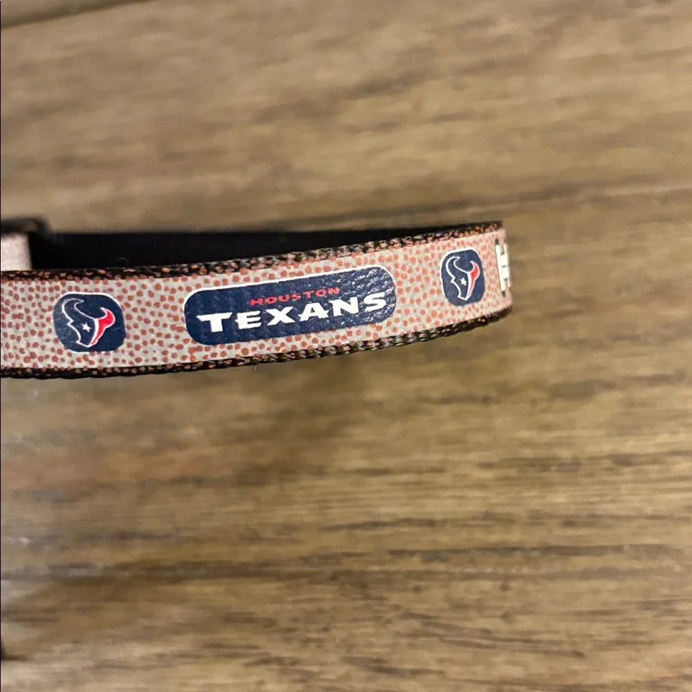 NWT [Gamewear] Houston Texans NFL Football Matching Reflective Pet Leash/Collar